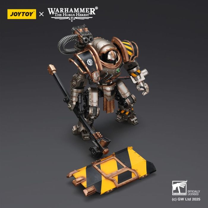 Warhammer The Horus Heresy Action Figure Iron Warriors Iron Circle Domitar-Ferrum Class Battle-automata with Karceri Battle Shield 24 cm