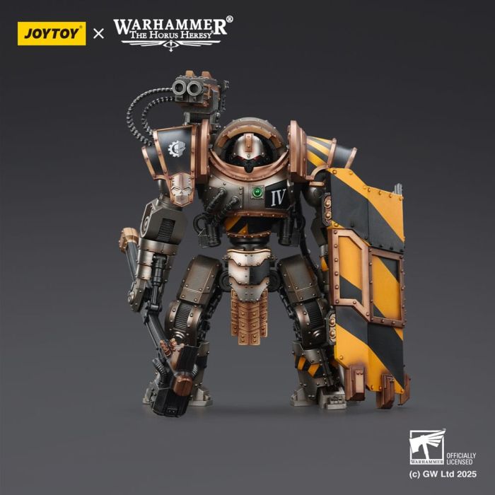 Warhammer The Horus Heresy Action Figure Iron Warriors Iron Circle Domitar-Ferrum Class Battle-automata with Karceri Battle Shield 24 cm