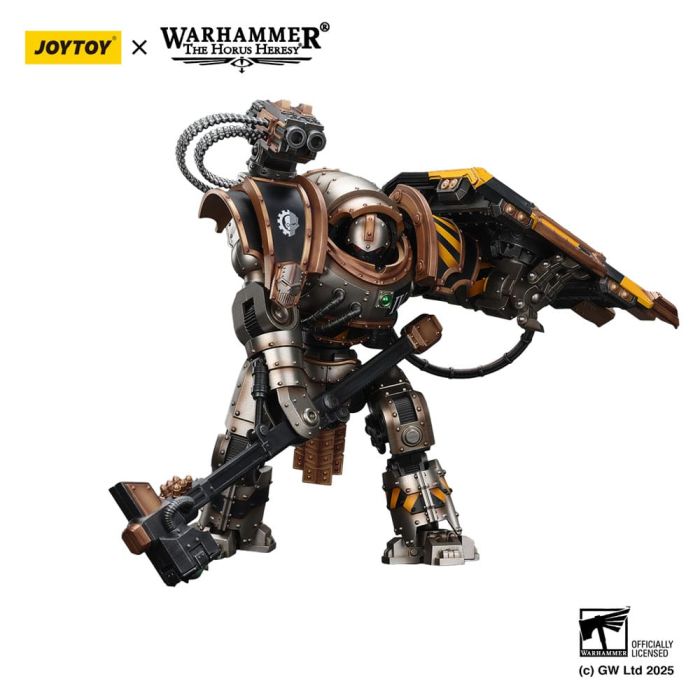 Warhammer The Horus Heresy Action Figure Iron Warriors Iron Circle Domitar-Ferrum Class Battle-automata with Karceri Battle Shield 24 cm
