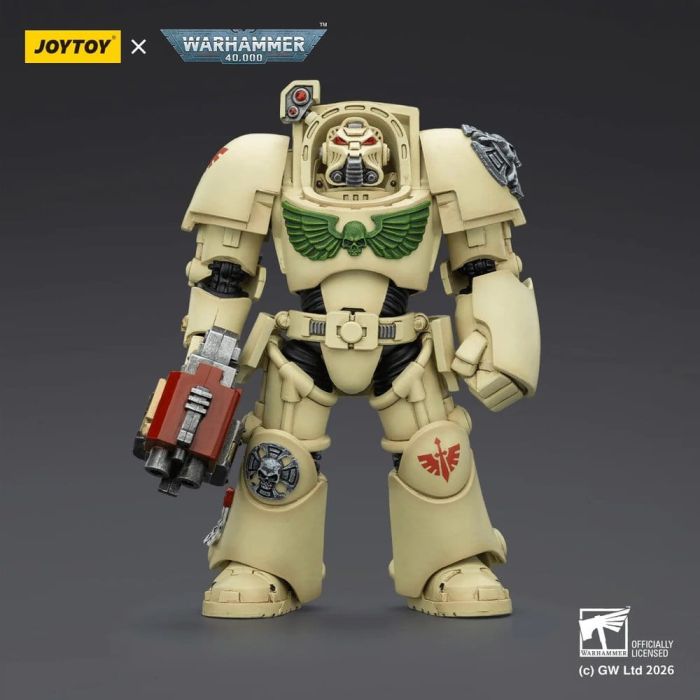 Warhammer 40,000 Action Figure Dark Angels Deathwing Terminator 2 with Power Fist and Storm Bolter 14 cm