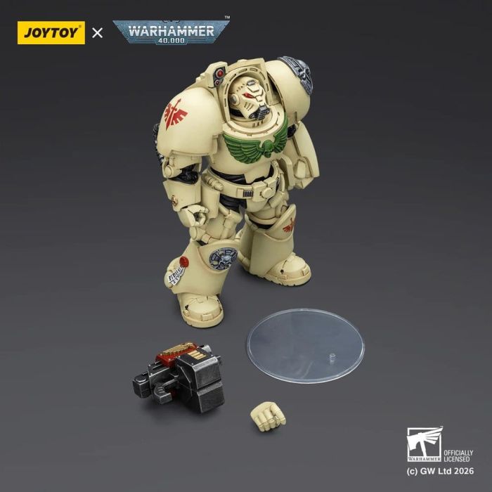 Warhammer 40,000 Action Figure Dark Angels Deathwing Terminator 2 with Power Fist and Storm Bolter 14 cm