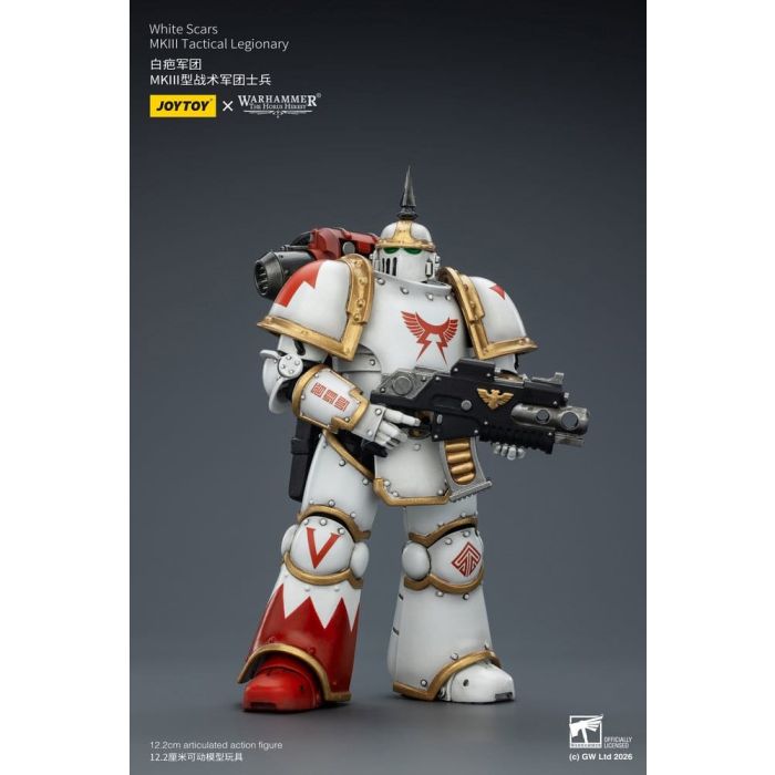 Warhammer The Horus Heresy Action Figure White Scars MKIll Tactical Legionary 12 cm