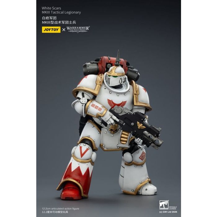 Warhammer The Horus Heresy Action Figure White Scars MKIll Tactical Legionary 12 cm