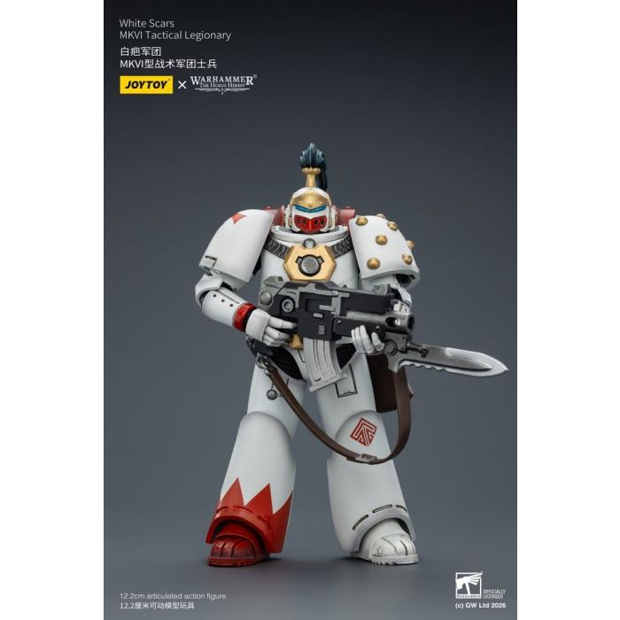 Warhammer The Horus Heresy Action Figure White Scars MKVI Tactical Legionary 12 cm
