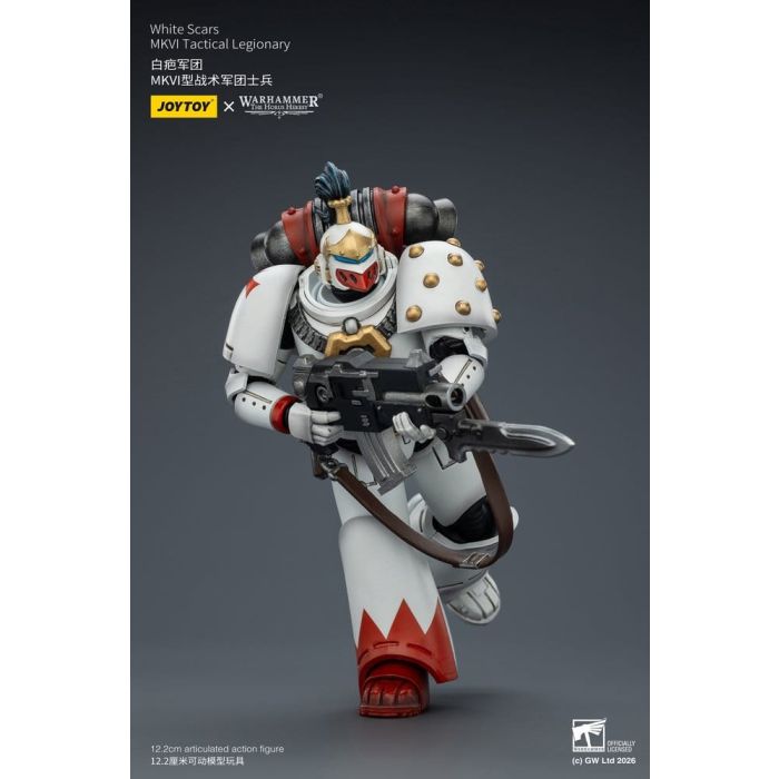 Warhammer The Horus Heresy Action Figure White Scars MKVI Tactical Legionary 12 cm