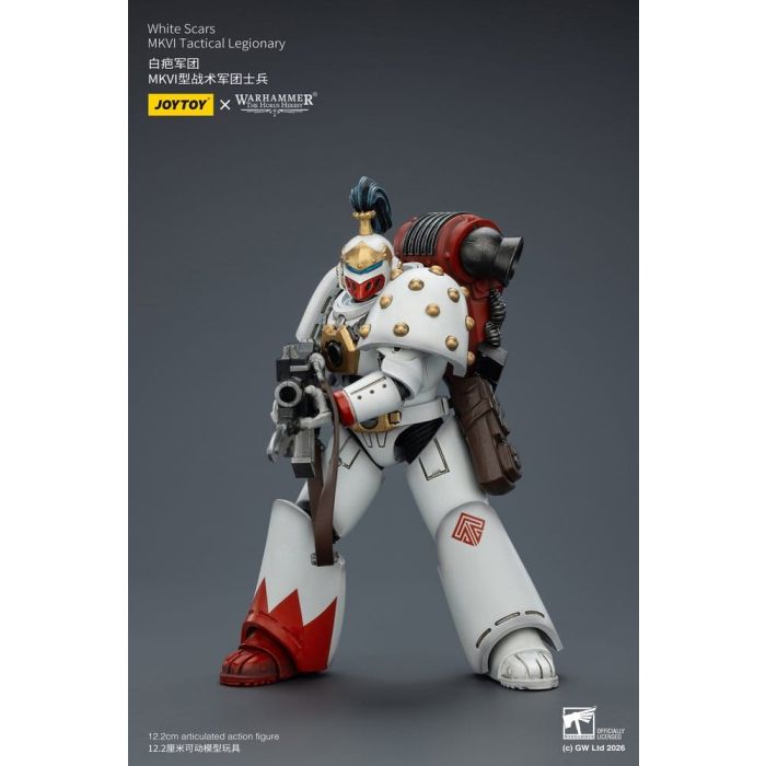 Warhammer The Horus Heresy Action Figure White Scars MKVI Tactical Legionary 12 cm