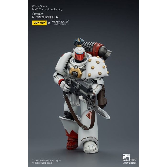Warhammer The Horus Heresy Action Figure White Scars MKVI Tactical Legionary 12 cm
