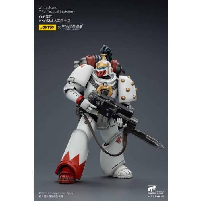 Warhammer The Horus Heresy Action Figure White Scars MKVI Tactical Legionary 12 cm