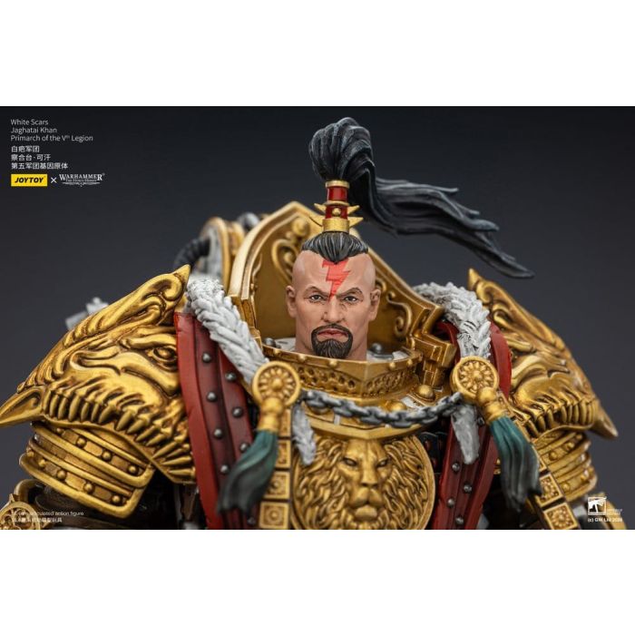 Warhammer The Horus Heresy Action Figure White Scars Jaghatai Khan Primarch of the Vth Legion 19 cm