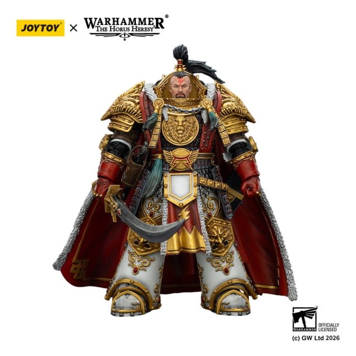 Warhammer The Horus Heresy Action Figure White Scars Jaghatai Khan Primarch of the Vth Legion 19 cm