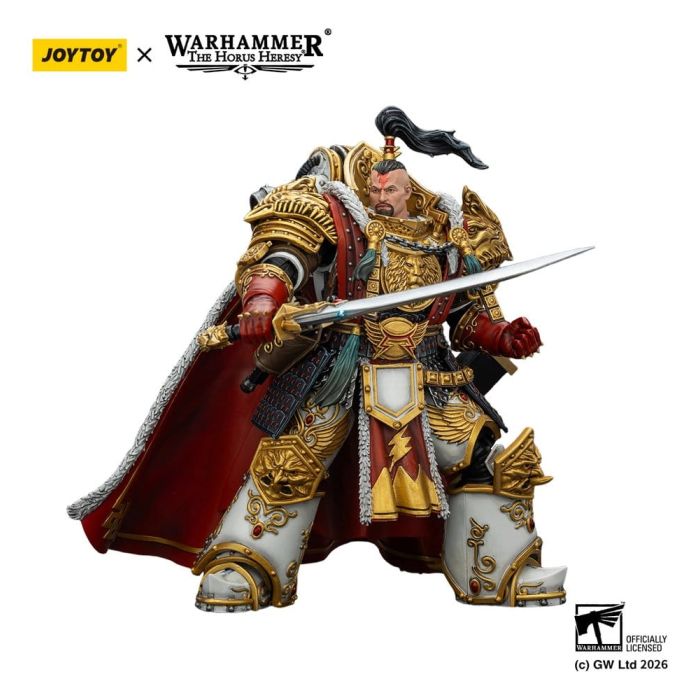 Warhammer The Horus Heresy Action Figure White Scars Jaghatai Khan Primarch of the Vth Legion 19 cm