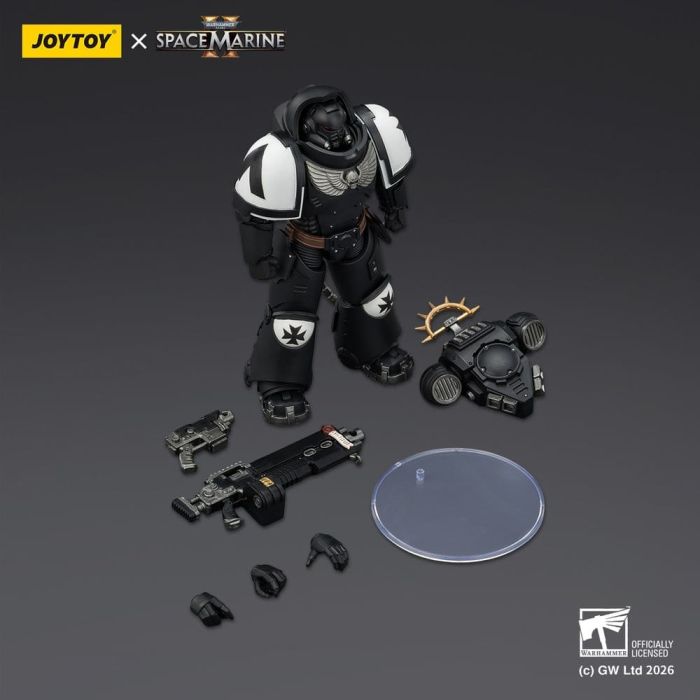 Warhammer 40,000 Action Figure Game Edition Black Templars Heavy Intercessor 13 cm