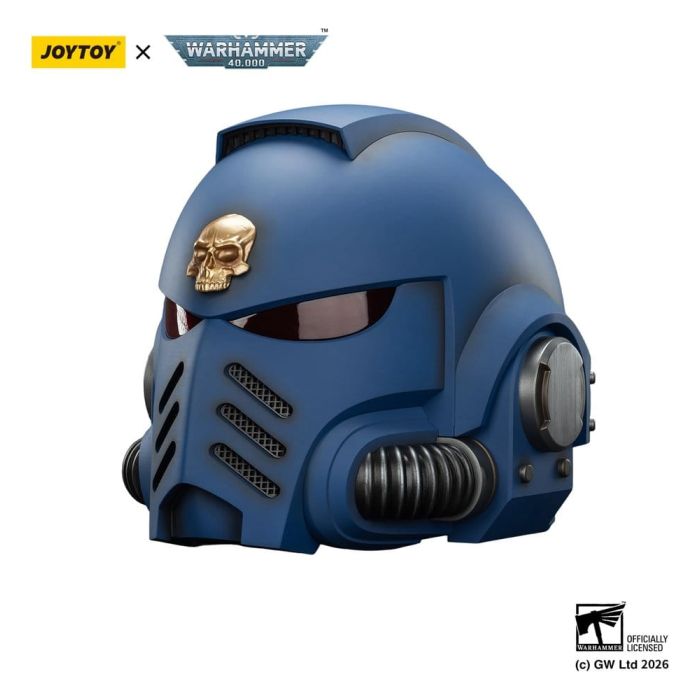 Warhammer 40,000 Captain MkX Helmet Ultramarines 30 cm