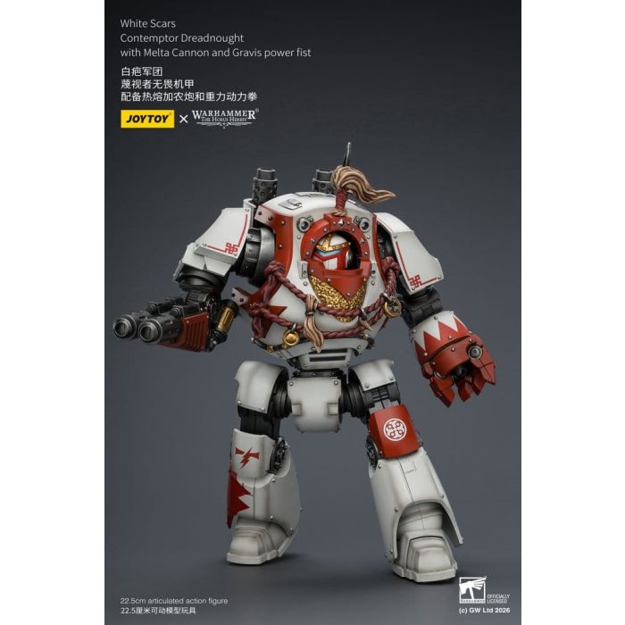 Warhammer The Horus Heresy Action Figure White Scars Contemptor Dreadnought 23 cm