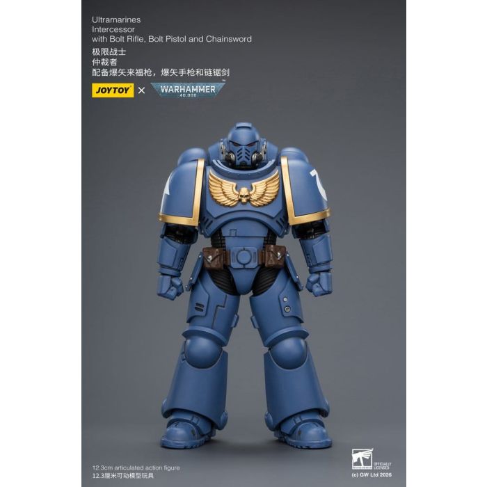 Warhammer 40,000 Action Figure Ultramarines Intercessor 12 cm