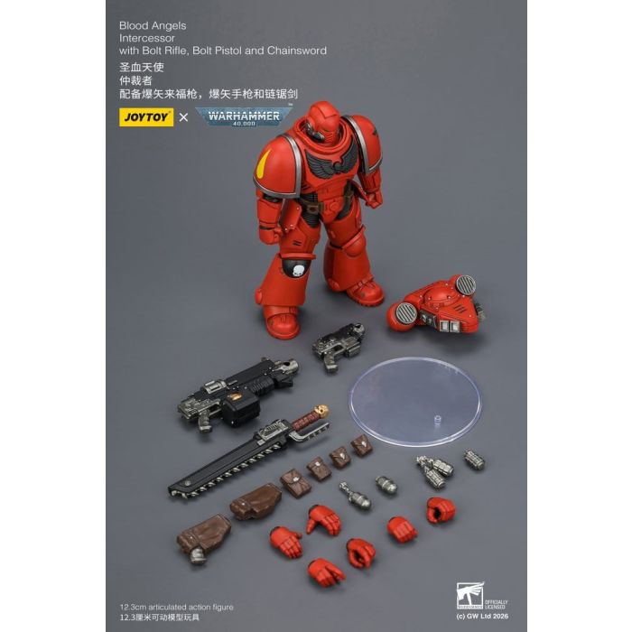 Warhammer 40,000 Action Figure Blood Angels Intercessor 12 cm