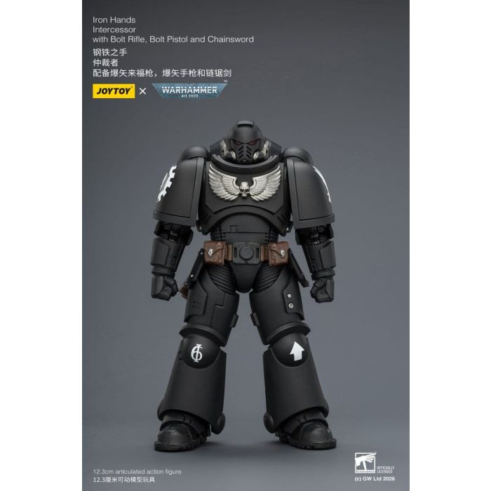 Warhammer 40,000 Action Figure Iron Hands Intercessor 12 cm