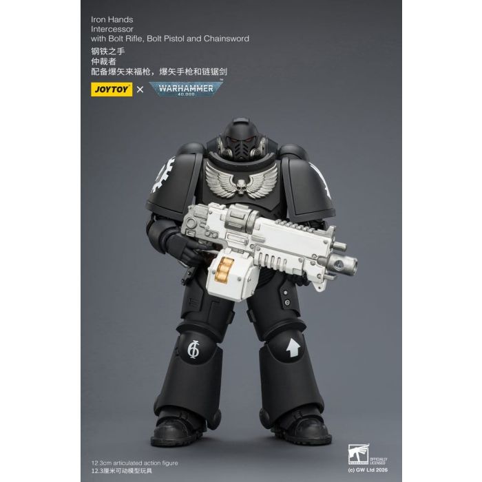Warhammer 40,000 Action Figure Iron Hands Intercessor 12 cm