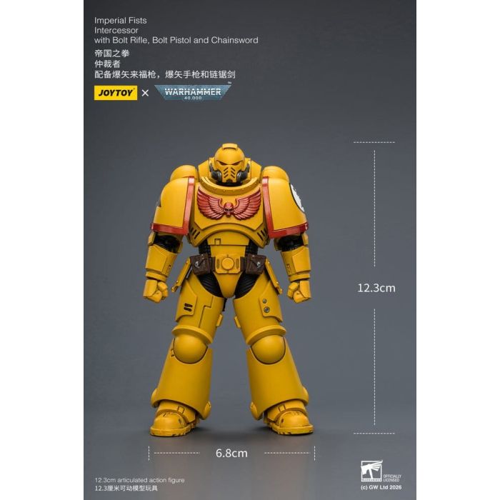 Warhammer 40,000 Action Figure Imperial Fists Intercessor 12 cm