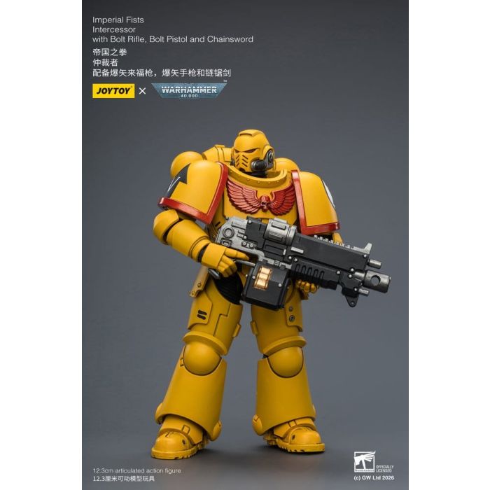 Warhammer 40,000 Action Figure Imperial Fists Intercessor 12 cm