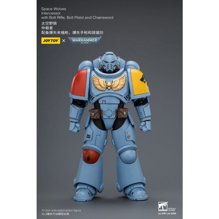 Warhammer 40,000 Action Figure Space Wolves Intercessor 12 cm