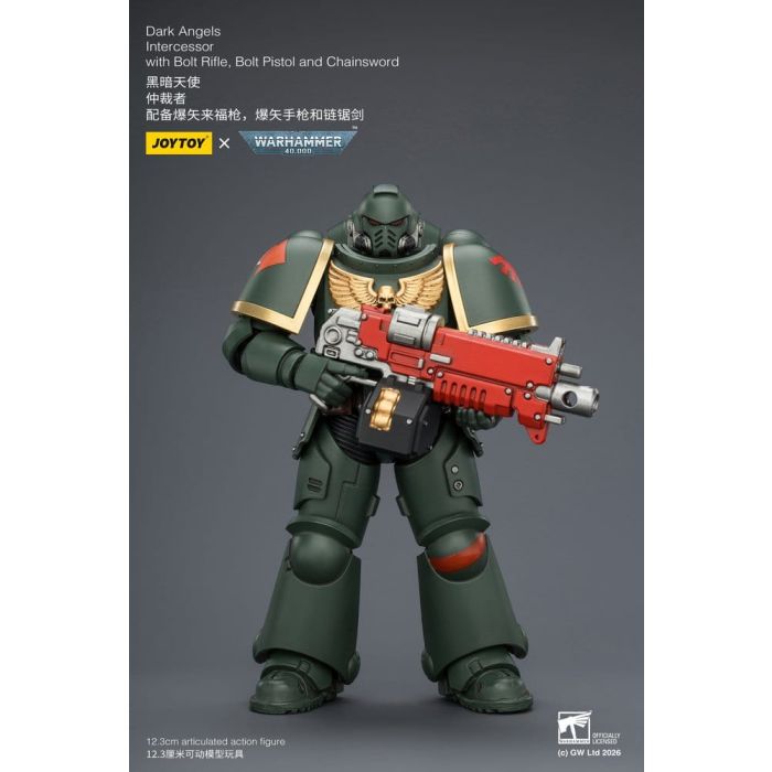 Warhammer 40,000 Action Figure Dark Angels Intercessor 12 cm