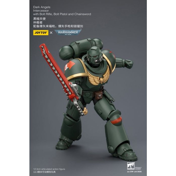 Warhammer 40,000 Action Figure Dark Angels Intercessor 12 cm