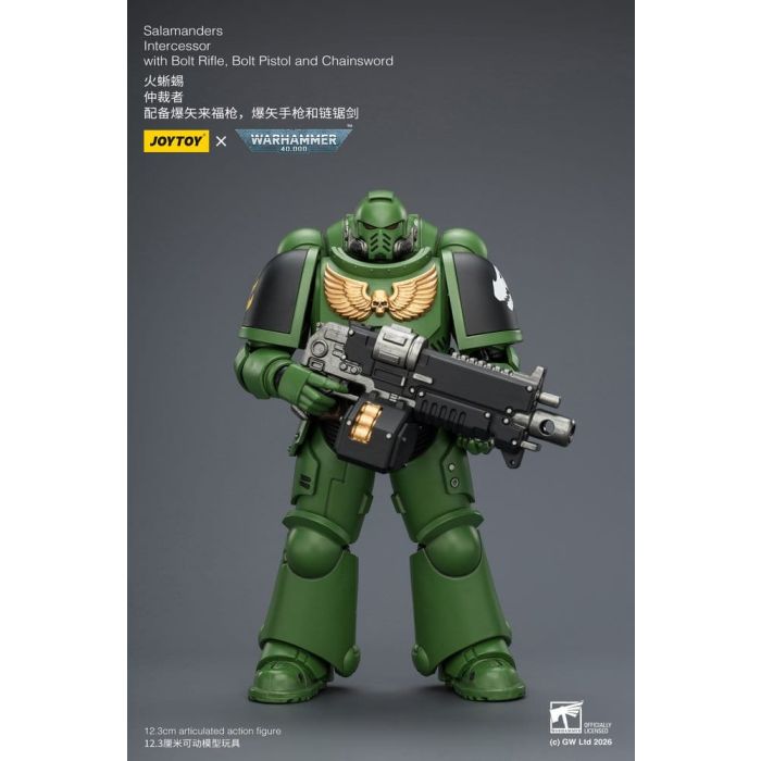 Warhammer 40,000 Action Figure Salamanders Intercessor 12 cm