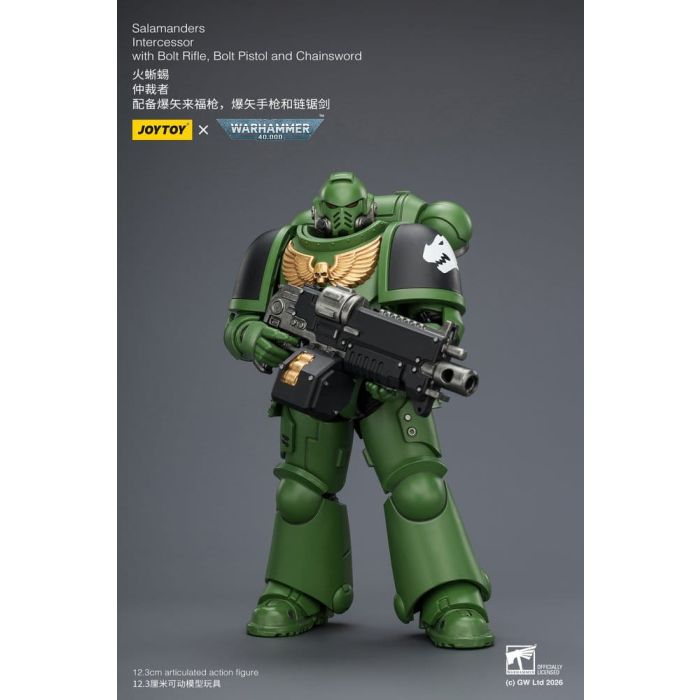Warhammer 40,000 Action Figure Salamanders Intercessor 12 cm