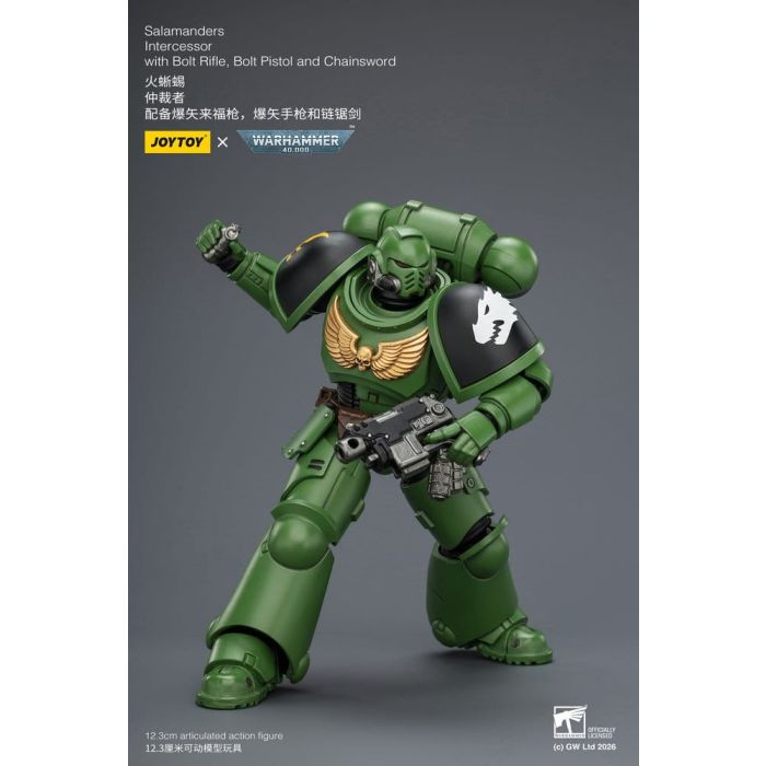 Warhammer 40,000 Action Figure Salamanders Intercessor 12 cm