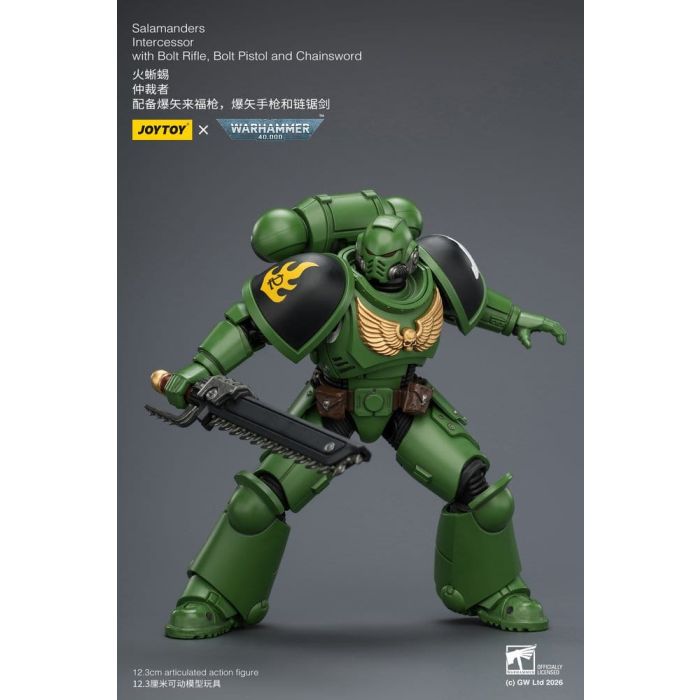 Warhammer 40,000 Action Figure Salamanders Intercessor 12 cm