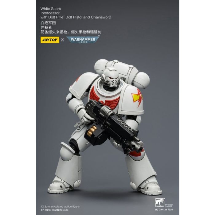 Warhammer 40,000 Action Figure White Scars Intercessor 12 cm