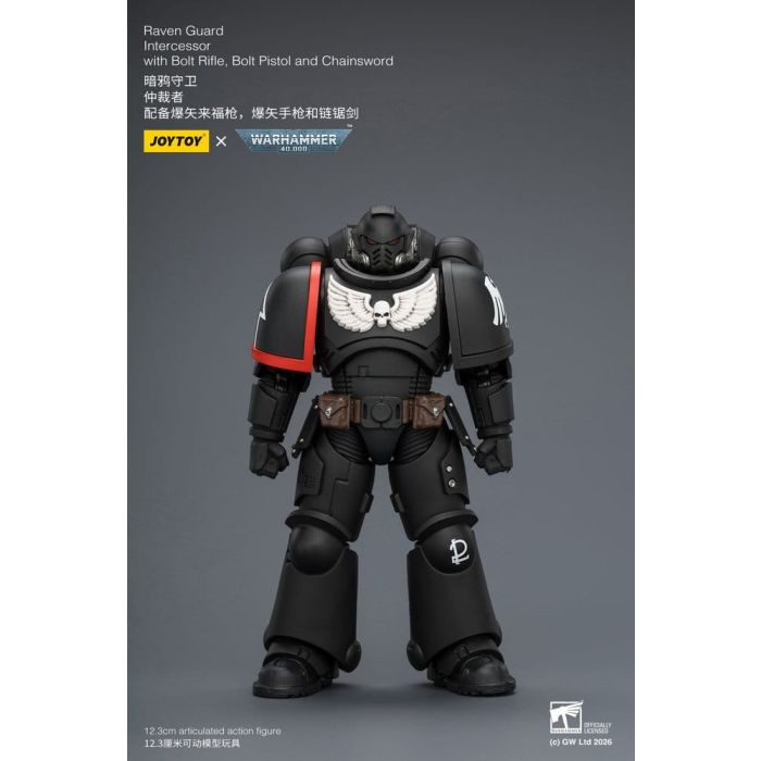 Warhammer 40,000 Action Figure Raven Guard Intercessor 12 cm