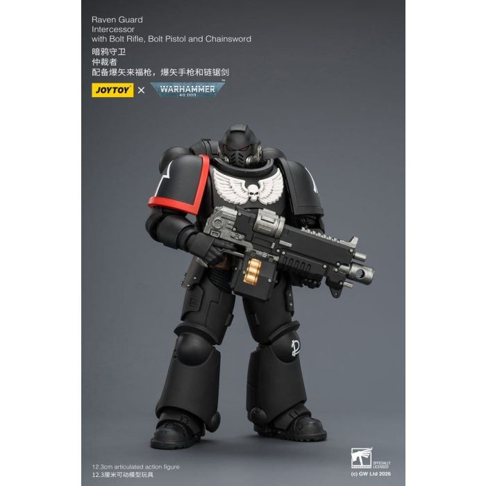 Warhammer 40,000 Action Figure Raven Guard Intercessor 12 cm