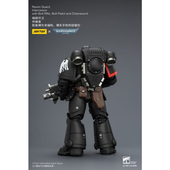 Warhammer 40,000 Action Figure Raven Guard Intercessor 12 cm