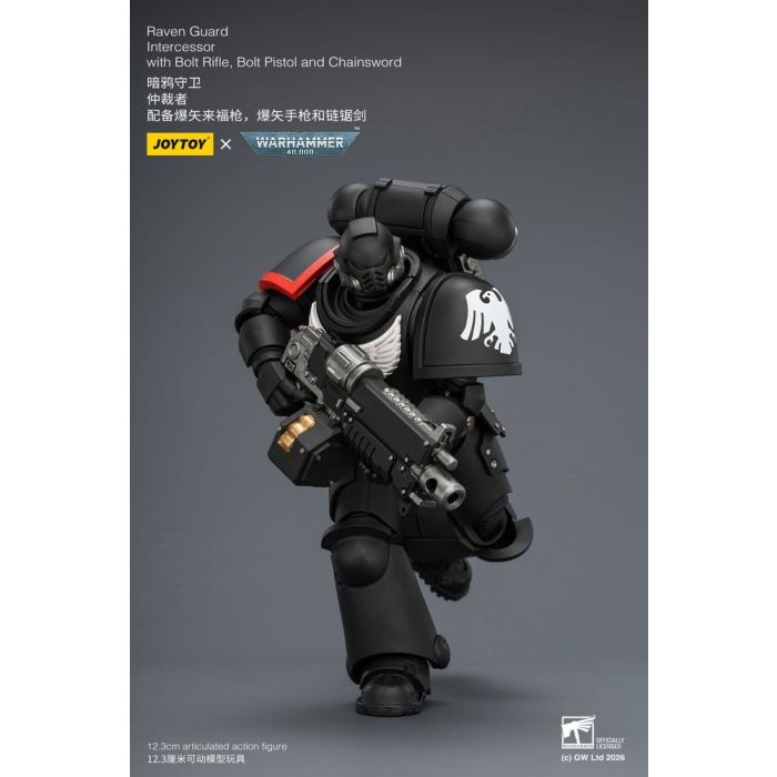Warhammer 40,000 Action Figure Raven Guard Intercessor 12 cm