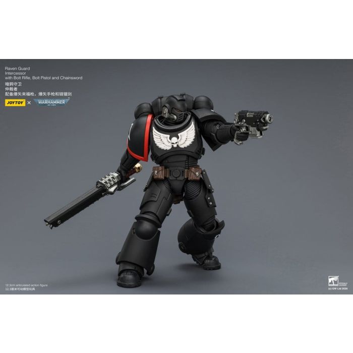 Warhammer 40,000 Action Figure Raven Guard Intercessor 12 cm