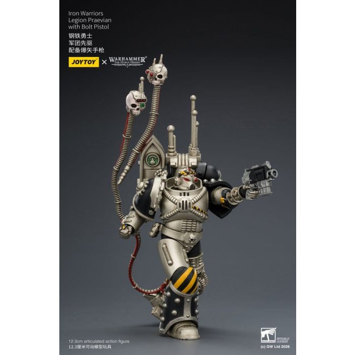 Warhammer The Horus Heresy Action Figure Iron Warriors Legion Praevian 12 cm