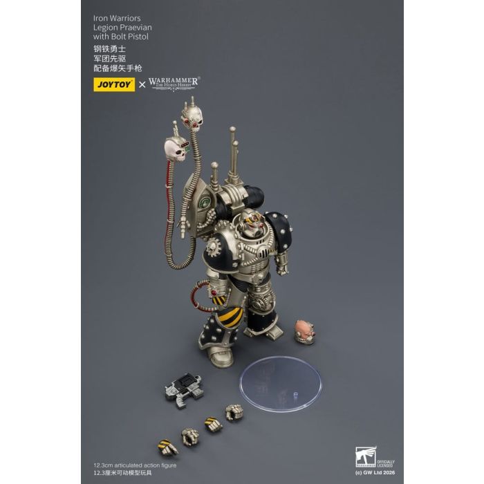 Warhammer The Horus Heresy Action Figure Iron Warriors Legion Praevian 12 cm