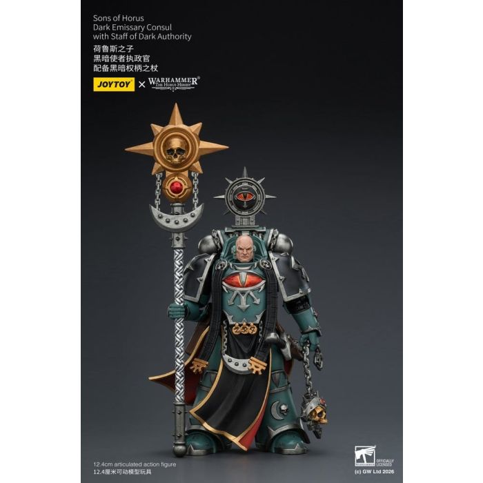 Warhammer The Horus Heresy Action Figure Sons of Horus Dark Emissary Consul 12 cm