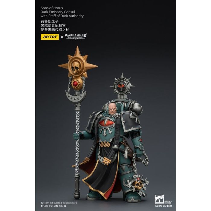 Warhammer The Horus Heresy Action Figure Sons of Horus Dark Emissary Consul 12 cm