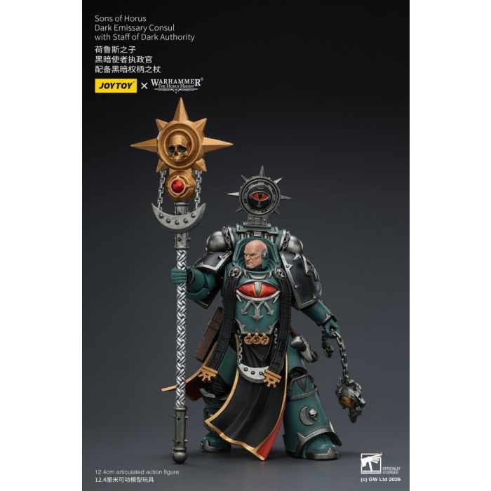 Warhammer The Horus Heresy Action Figure Sons of Horus Dark Emissary Consul 12 cm
