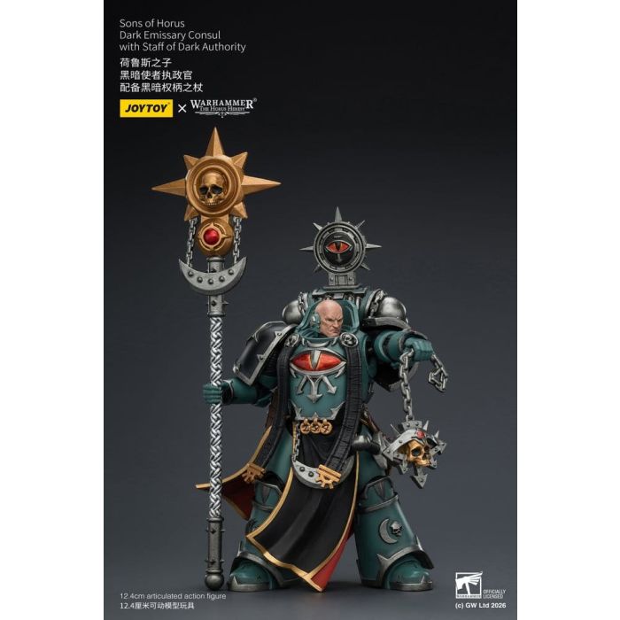 Warhammer The Horus Heresy Action Figure Sons of Horus Dark Emissary Consul 12 cm