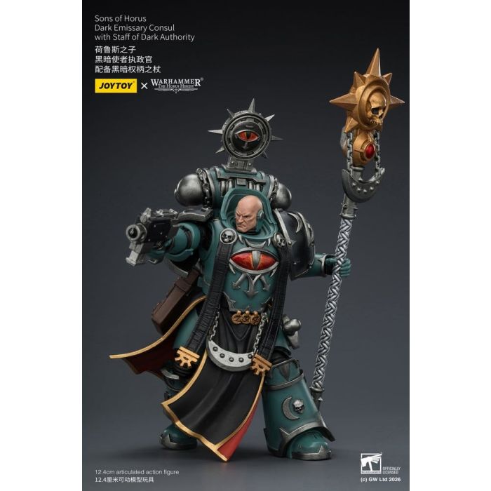 Warhammer The Horus Heresy Action Figure Sons of Horus Dark Emissary Consul 12 cm
