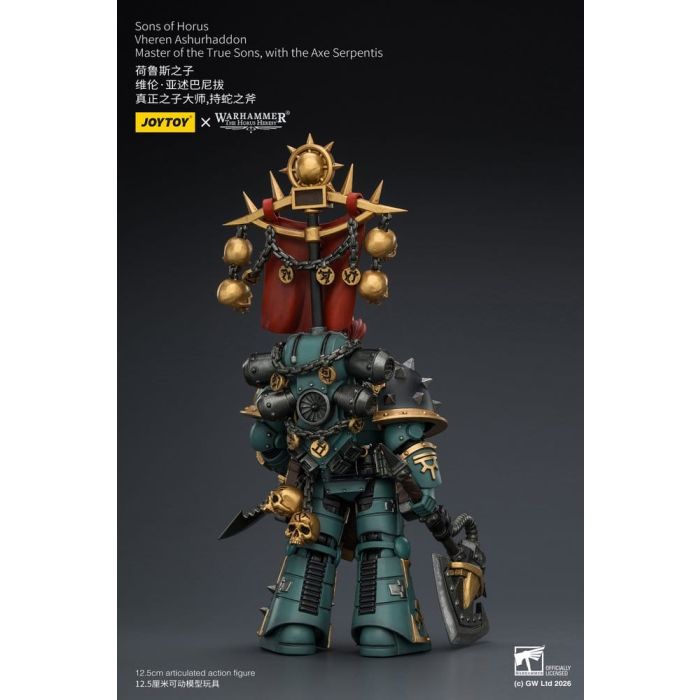 Warhammer The Horus Heresy Action Figure Sons of Horus Vheren Ashurhaddon Master of the True Sons 13 cm