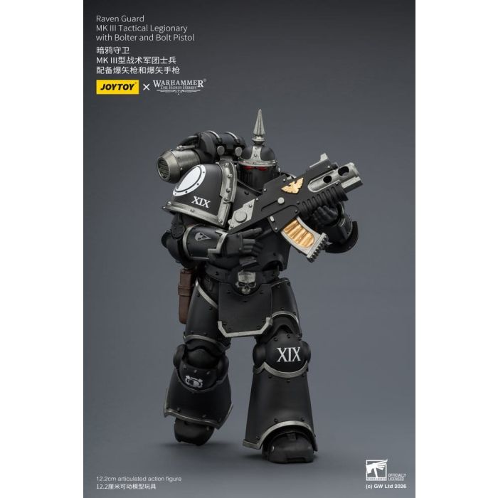 Warhammer 40,000 Action Figure Raven Guard MK III Tactical Legionary 12 cm