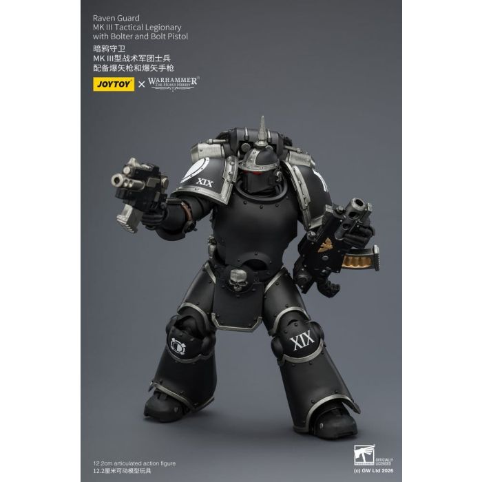 Warhammer 40,000 Action Figure Raven Guard MK III Tactical Legionary 12 cm