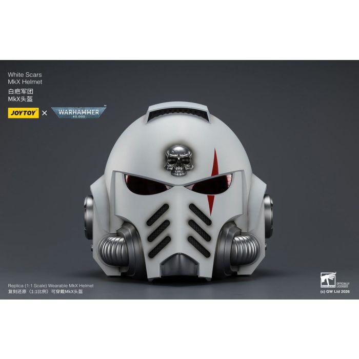 Warhammer 40,000 Helmet White Scars MkX 30 cm