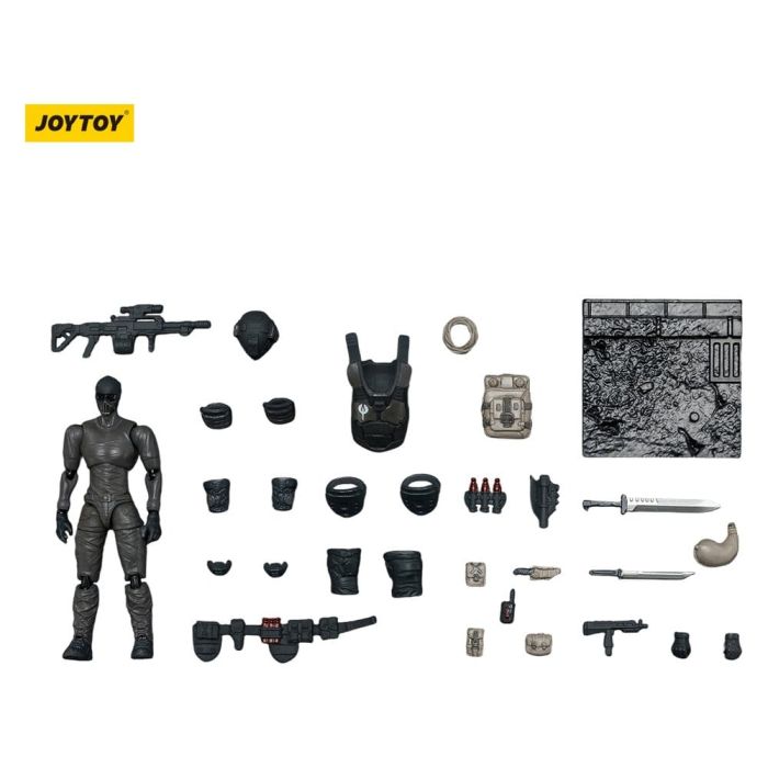 Dark Source Action Figure Steel Ride Corps Assaulter Echo 8 cm