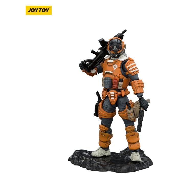 Dark Source Action Figure Steel Ride Corps Engineer Chris 8 cm